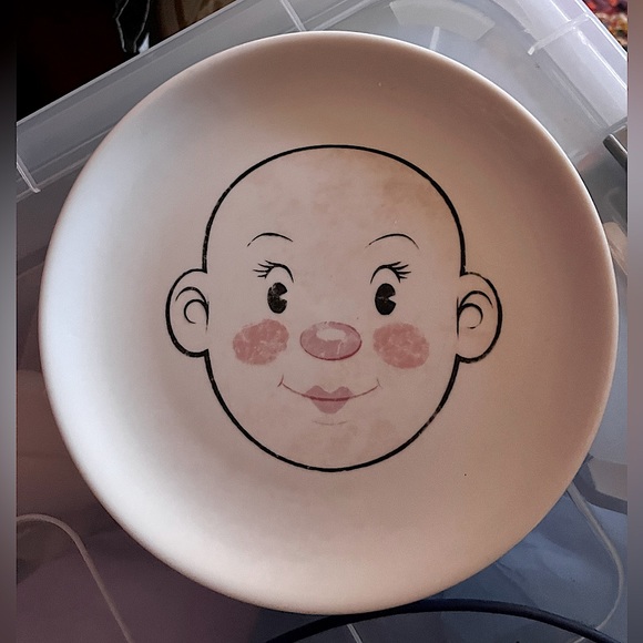 Food Face Child's Plate. Great for a Picky Eater. - Picture 6 of 6